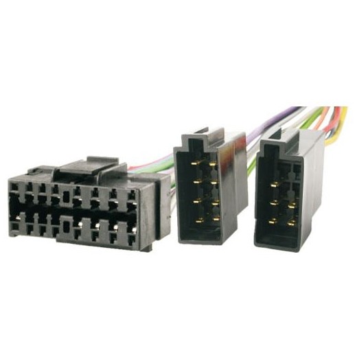 JVC 16 pin - ISO connector