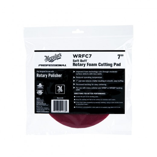 Meguiar's Soft Buff Rotary Foam Cutting Disc 7"
