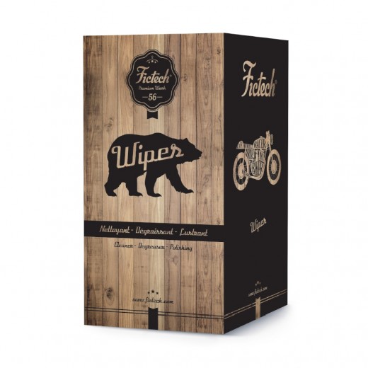 Fictech Wipes for motorcycles (80 pcs)