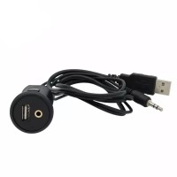 Extension cable AUX/USB 100cm MY1121