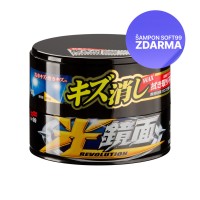 Abrasive wax Soft99 New Scratch Clear Wax Dark (200 g)
