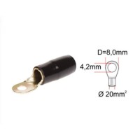 Cable eye ACV 30.4700-33 (1 pc) black