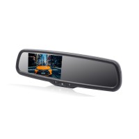 Universal 4.3" monitor integrated in the rear-view mirror TFT MIRROR4.3