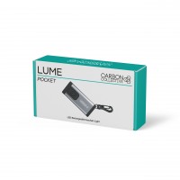Carbon Collective Rechargeable LED Keychain Light - LUME Pocket