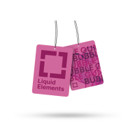 Hanging car air freshener Liquid Elements Air Freshener Bubblegum