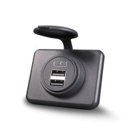 Charger USB-A 2x, built-in, 5V, 4.2A MY1236