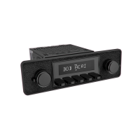 Retro car radio RetroSound Black 6 DAB