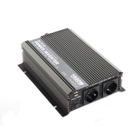 Voltage converter from 24V to 230V + USB, 1600W - CAR1600-24V