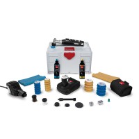 RUPES iBrid BigFoot nano, Long Neck Lux Kit - nano polisher with long neck, complete set with accessories in box RUPES Systainer T-Loc Case