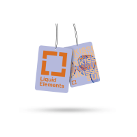 Hanging car air freshener Liquid Elements Air Freshener Sunkissed