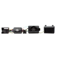 BMW steering wheel button control adapter with Connects2 OEM parking sensors CTSBM009.2