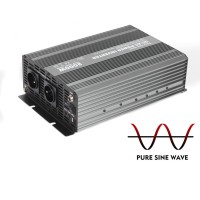 Sine voltage converter from 12V to 230V, USB, 2000W - CAR2000-S