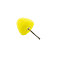 Carbon Collective Hex Mini Polishing Cone - Yellow