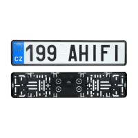 Plexiclick PRO V1 Minimalist License Plate Holder (110mm)