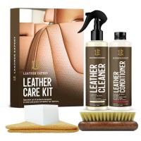 Set of car cosmetics for leather Leather Expert - Leather Car Care Kit