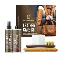 A small set of leather car cosmetics Leather Expert - Leather Handbag Care Kit