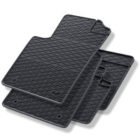 Rubber car mats Geyer & Hosaja for Fiat 500 (2007 - 2024), Panda II (2003 - 2012) / Ford KA II (2008 - 2016)