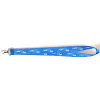 Gyeon Lanyard Blue Neck Keychain