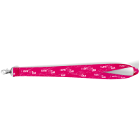 Gyeon Lanyard Pink Neck Keychain