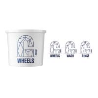 Set of Gyeon Wash Bucket Stickers (3 pcs)
