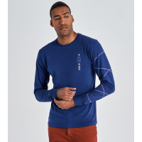 Men's T-shirt Gyeon Long Sleeve Navy Blue S