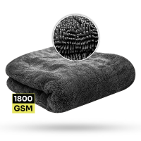 Liquid Elements Drying Towel Black Hole Evo XL Gray - 1800 GSM 50 x 80 cm
