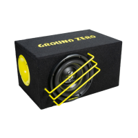 Subwoofer in a Ground Zero GZRB 20SPL-ACT box