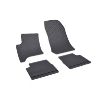 Rigum rubber car mats for Peugeot 208 MHEV (2024 -), 2008 MHEV (2024 -) / Fiat 600 / Jeep Avenger MHEV (2024 -) / Citroen C4 MHEV (2024 -) / Opel Mokka MHEV (2024 -), Corsa MHEV (2024 -) / Alfa Romeo Junior Ibrida (2025 -)