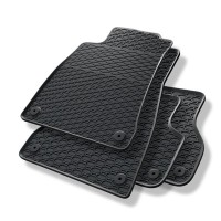 Geyer & Hosaja rubber car mats for Audi A4 B9 (2015 - 2024), Audi A5 F5 (2016 ->)