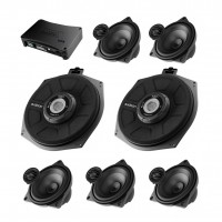Complete Audison sound system with DSP processor for BMW X5 (E70) with Hi-Fi Sound System