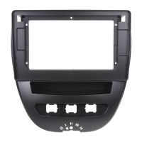 Reduction frame 10" car radio for Peugeot 107, Citroen C1, Toyota Aygo