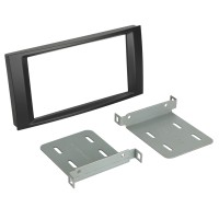 Car radio reduction frame for Volkswagen Touareg, T5 Caravelle, T5 Multivan, T5 Transporter