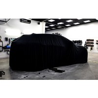 Car cover Poka Premium Equipment Premium quality car cover black with welt - Combi / SUV