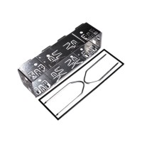 1DIN car radio metal frame