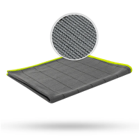 Microfiber window cloth Liquid Elements Glass Cleaning Cloth Carbon - 300 GSM 40 x 40 cm