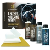 Leather Expert steering wheel renovation set - Steering Wheel Black