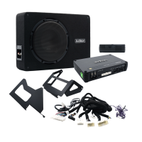 Sound system set for Tesla Audison AF TSL 3YB AMP KIT