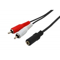 Audio adapter JACK - CINCH