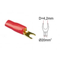 Cable fork ACV 30.4420-02 (1 pc) red