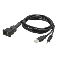 Mitsubishi USB + JACK connector