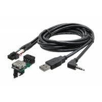USB + JACK Nissan connector