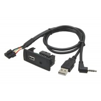 Mercedes USB + JACK connector