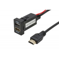 Toyota HDMI / USB connector