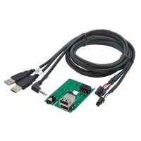 2x USB + JACK connector Subaru