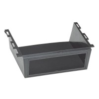 Universal compartment for fixing the car radio