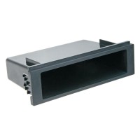 Universal compartment for 2DIN car radio adapters