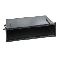 Universal compartment for 2DIN car radio adapters