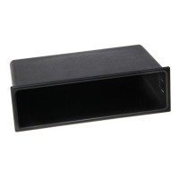 Universal compartment for 2DIN car radio adapters