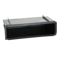 Universal compartment for 2DIN car radio adapters