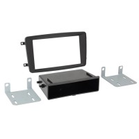 Car radio reduction frame for Mercedes C-Class, CLK, Vito, Viano